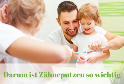 Zähneputzen im Kinderalter lernen